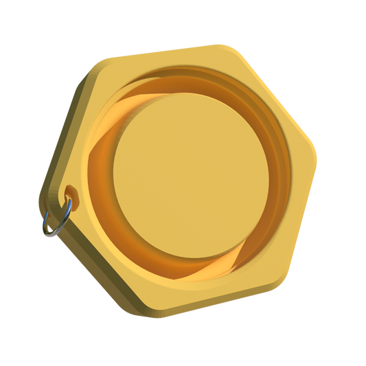 Achterkant van Doppi festival dop